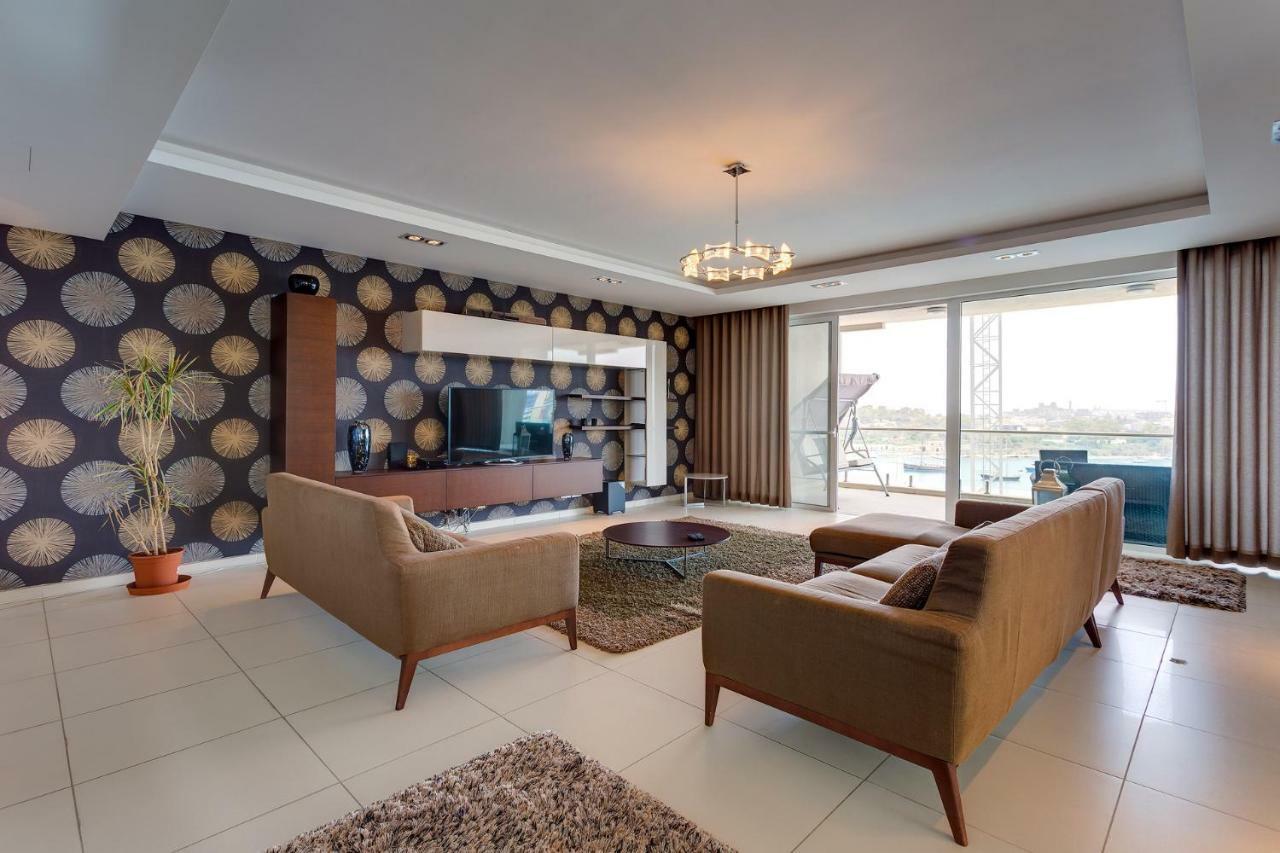 Contemporary, Luxury Apartment With Valletta And Harbour Views สลีมา ภายนอก รูปภาพ