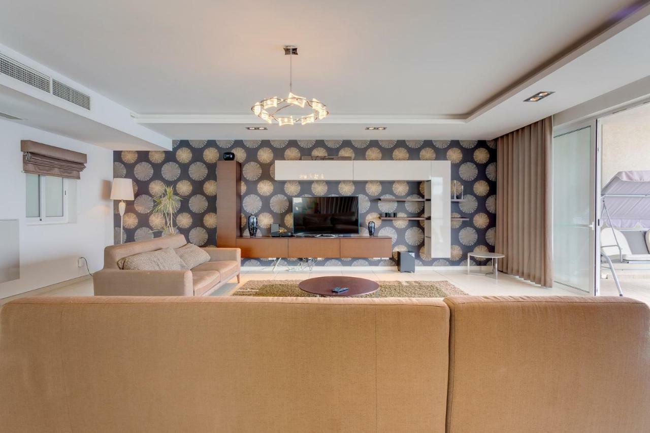 Contemporary, Luxury Apartment With Valletta And Harbour Views สลีมา ภายนอก รูปภาพ
