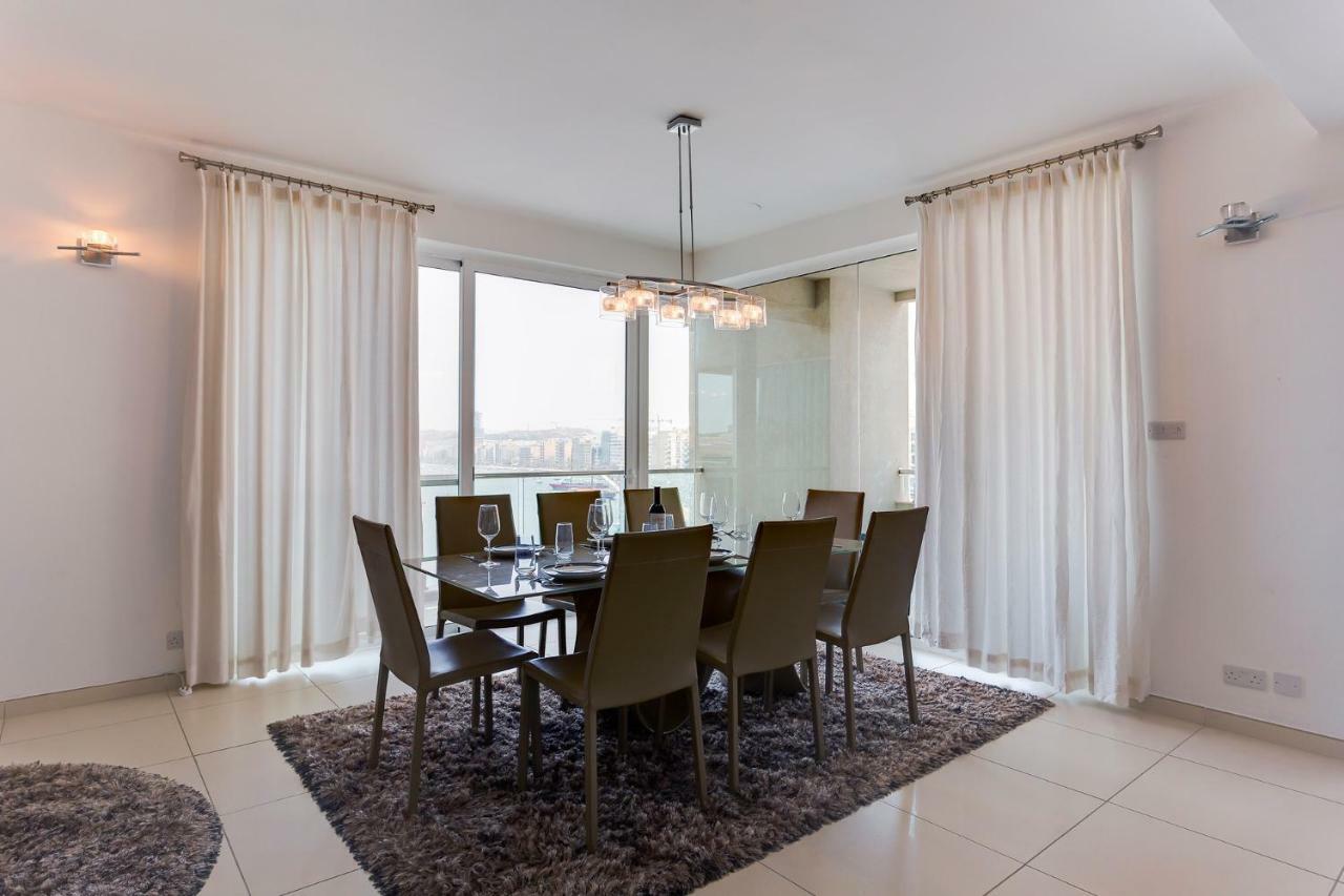 Contemporary, Luxury Apartment With Valletta And Harbour Views สลีมา ภายนอก รูปภาพ