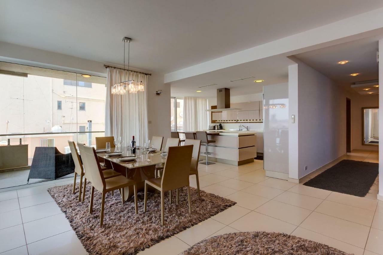 Contemporary, Luxury Apartment With Valletta And Harbour Views สลีมา ภายนอก รูปภาพ